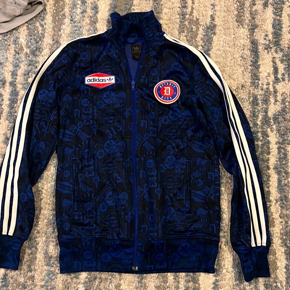 Unisex size extra small (xs) Detroit city, Adidas jacket